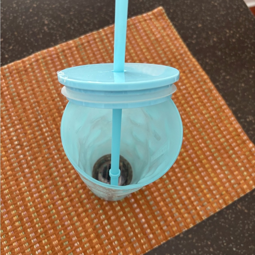 Starbucks Aqua Tumbler with Straw - Picture 3 of 4